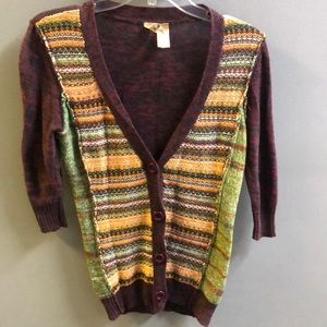 BKE Buckle Cardigan Size Small